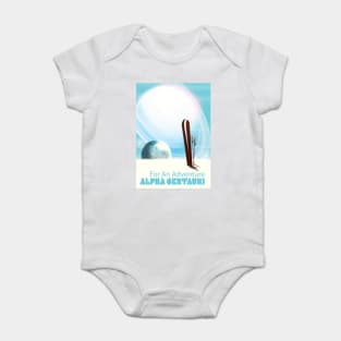 For an Adventure! Alpha Centauri Baby Bodysuit